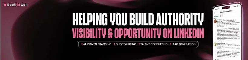 LinkedIn authority banner